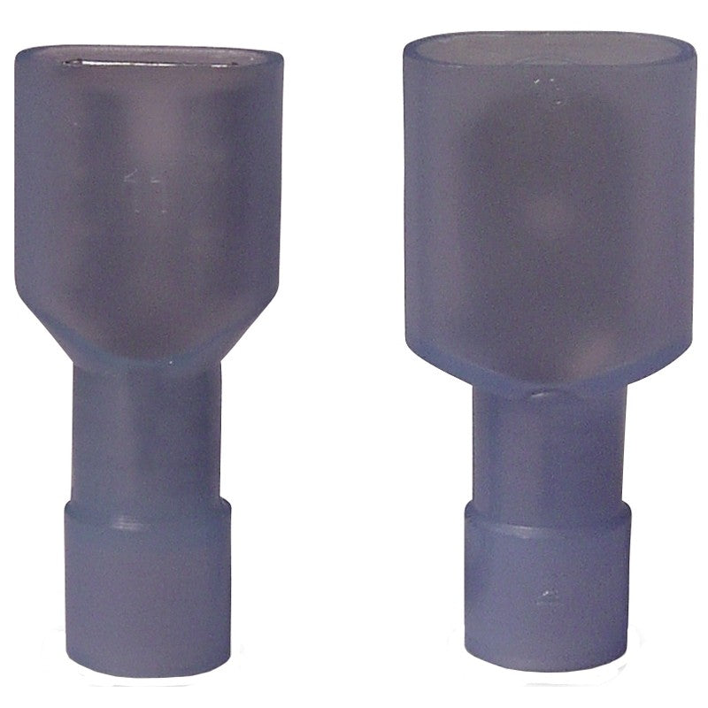 Gardner Bender 20-153P Disconnect Terminal, 600 V, 16 to 14 AWG Wire, 1/4 in Stud, Vinyl Insulation, Blue, 10/PR