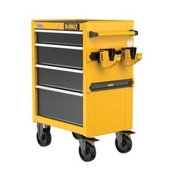 DEWALT DWST27042 Rolling Tool Cabinet, 2000 lb, 26 in OAW, Steel, 4 -Drawer