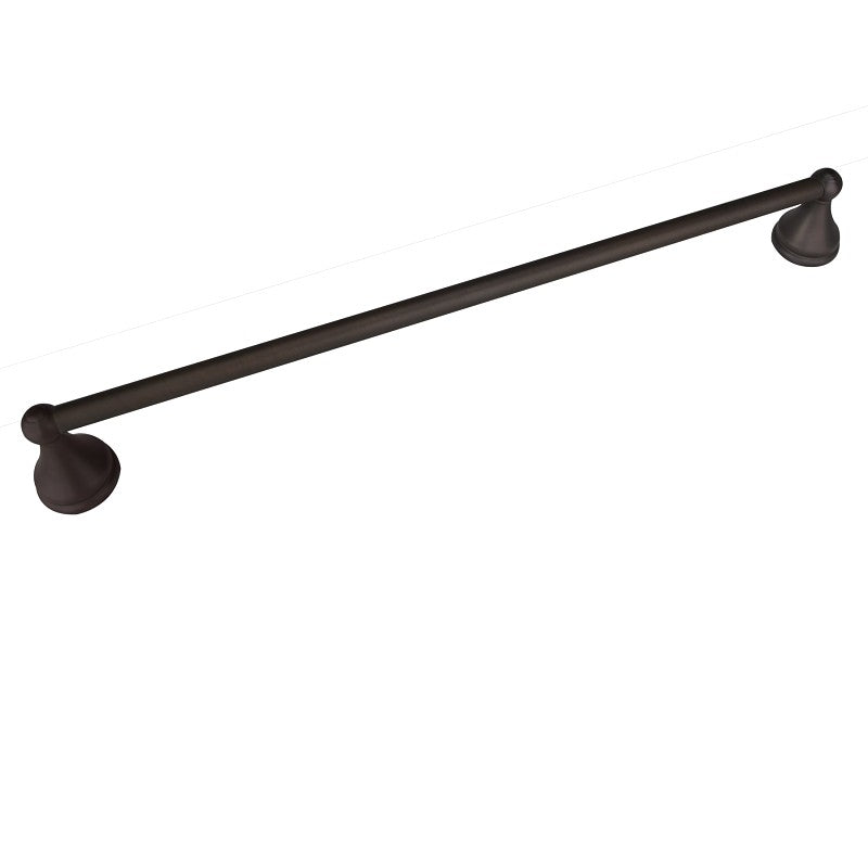 Boston Harbor L5024-50-103L Towel Bar, 24 in L Rod, Oil-Rubbed Brass, Surface