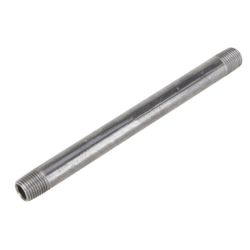 ProSource 3/8X3B Pipe Nipple, 3/8 in, Male, Steel, SCH 40 Schedule, 3 in L