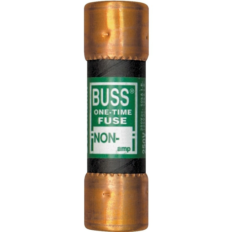 Bussmann BP/NON-25 Fuse, 25 A, 250 VAC, 125 VDC, 50 kA Interrupt, Melamine Body, Cartridge Fuse