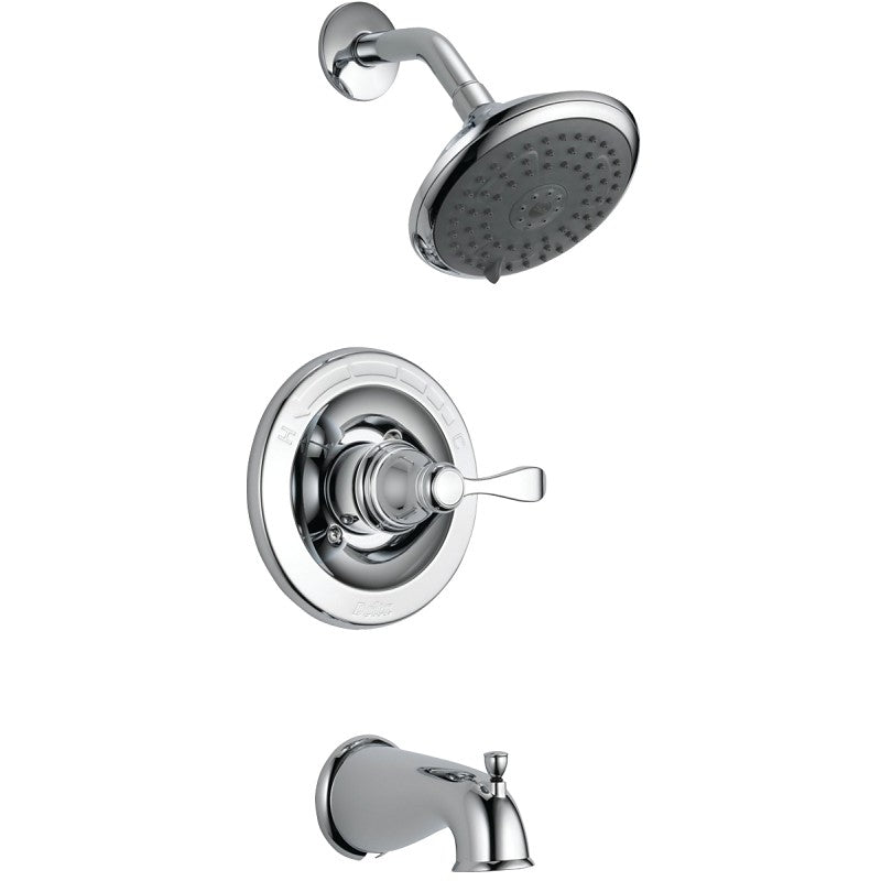 Delta Porter Series 144984 Tub and Shower Trim, Brass, Chrome Plated