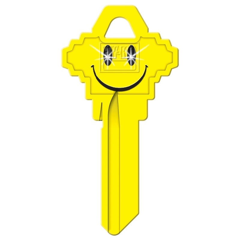 Hy-Ko 16005SC1-16 Key Blank, Smiley, For: Schlage SC1 Keyways, SC1-16 Key Number (Pack of 5)