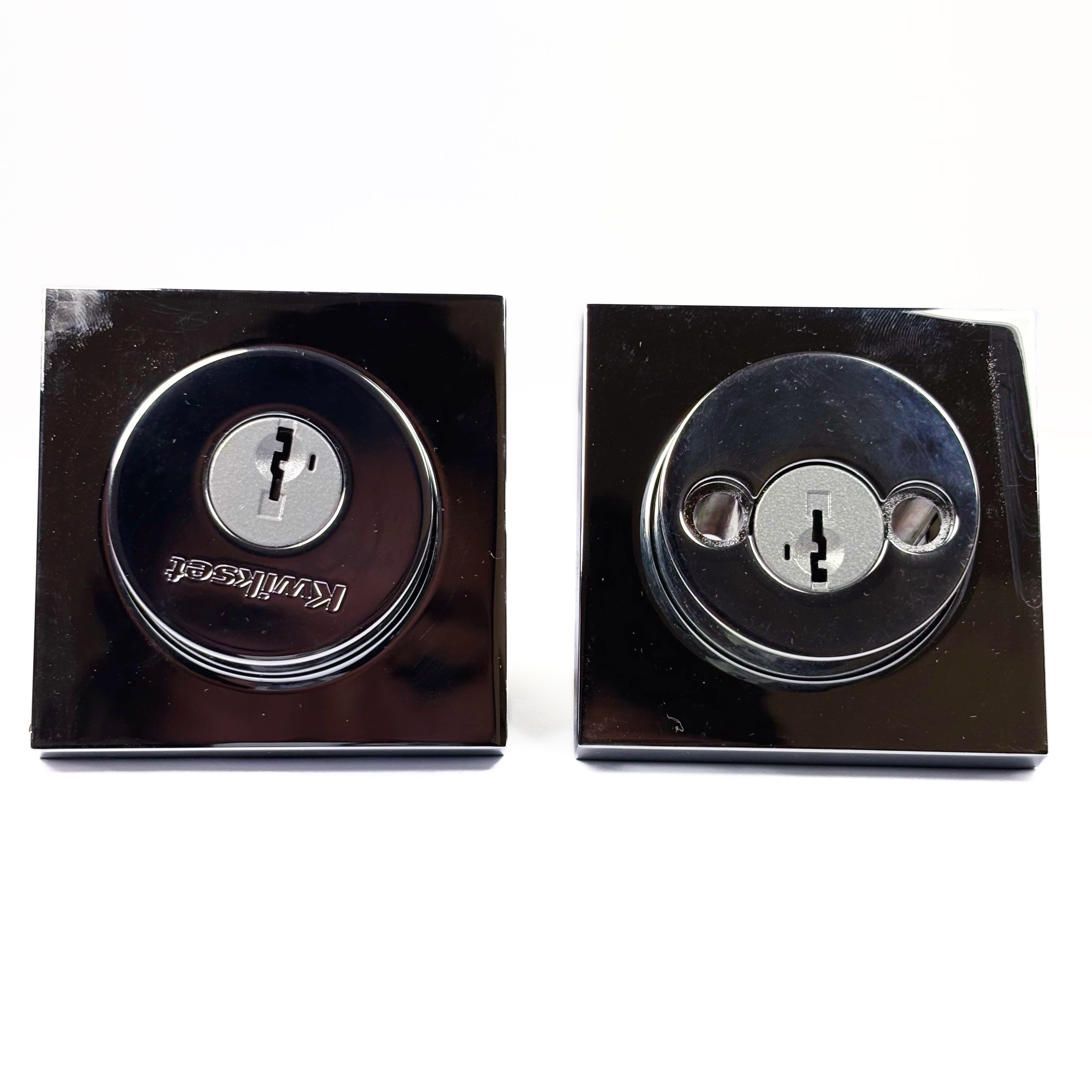 Square Double Cylinder Deadbolt Smartkey Chrome (POS)