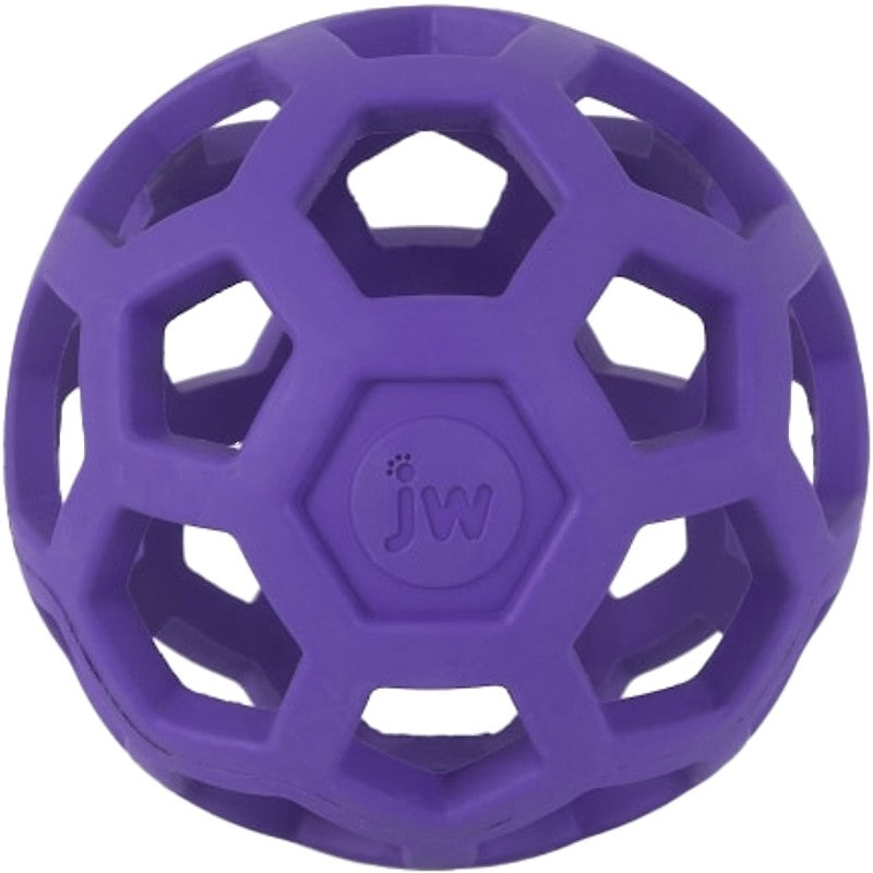 JW Hol-ee Roller 43112 Dog Toy, L, Ball, Rubber, Assorted