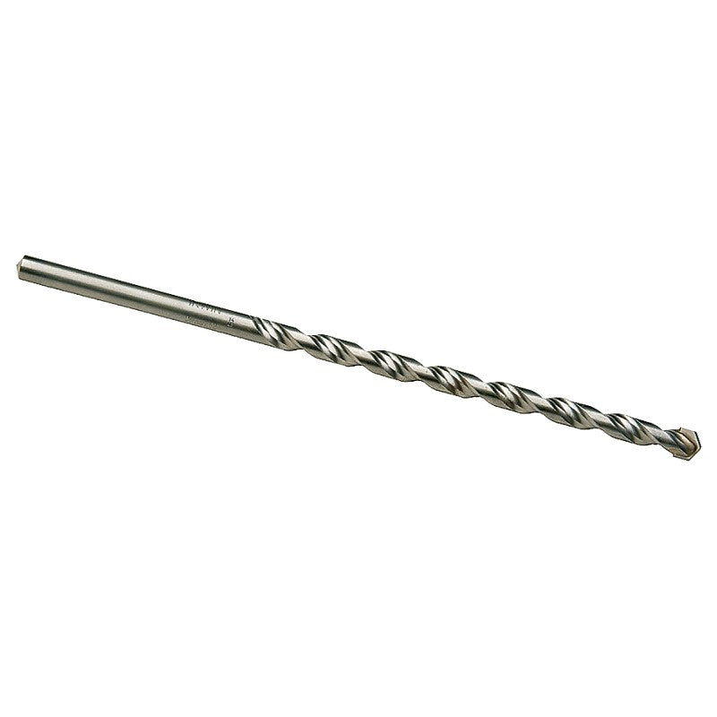 Irwin 326023 Rotary Hammer Drill Bit, 3/4 in Dia, 12 in OAL, 2-Flute, Straight Shank