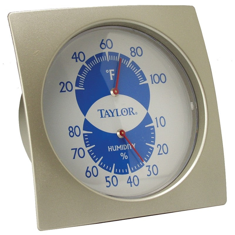 Taylor 5504 Thermometer, 4 in W x 4 in H Dimensions
