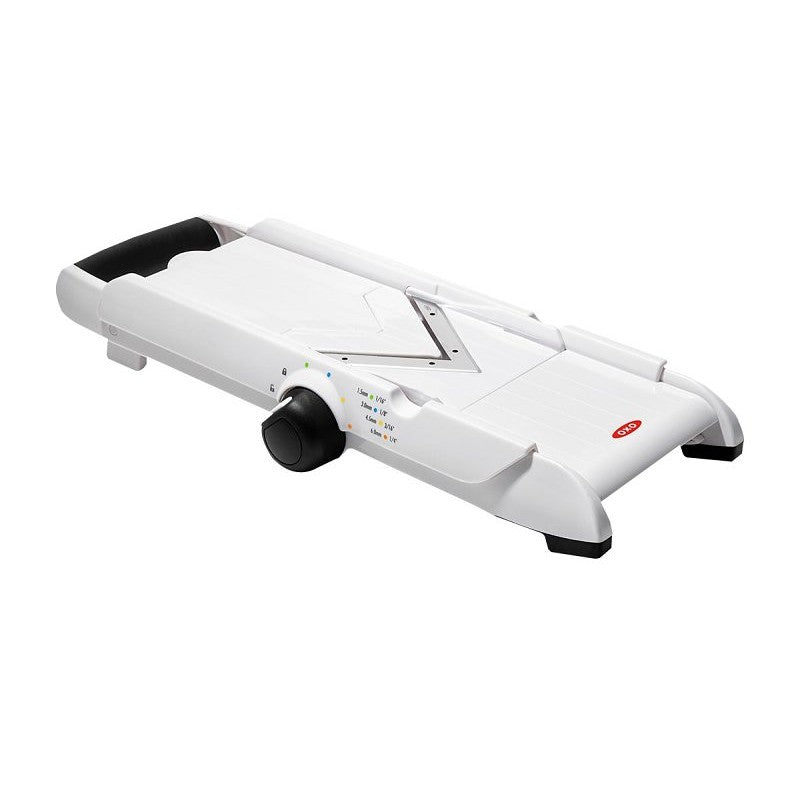 Good Grips 1155700V2 Series Mandoline Slicer, 2-1/4 in Folded, 5-1/2 in Standing L, Stainless Steel Blade