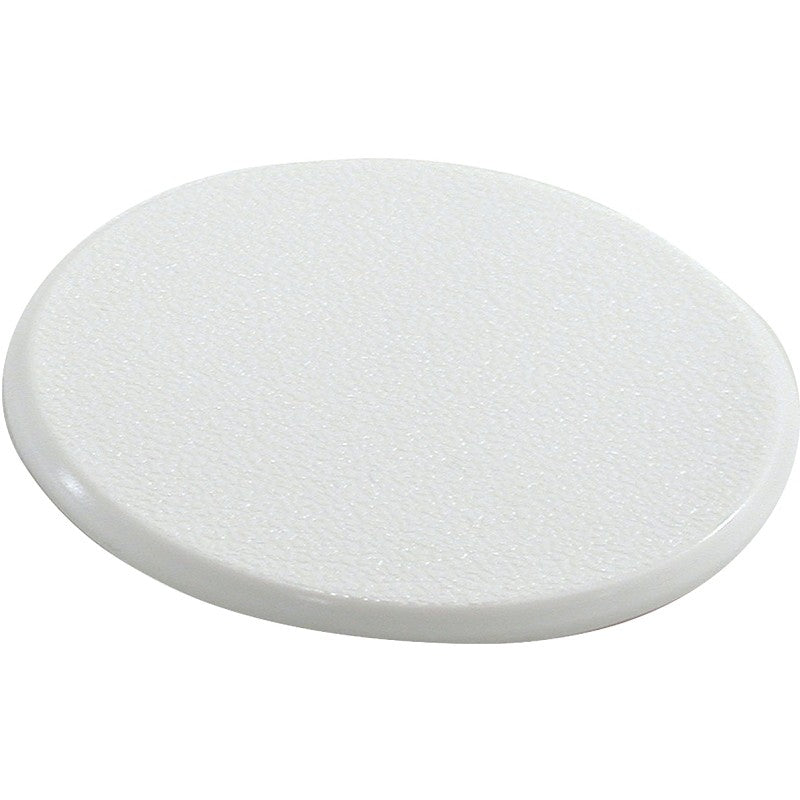 Shepherd Hardware 9551 Round Protector, White, 1-1/4 in L, 1-1/4 in W, Plastic