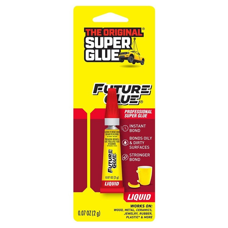 The Original Super Glue 00615 TV1 Super Glue, Liquid, Characteristic, Clear, 2 g, Tube