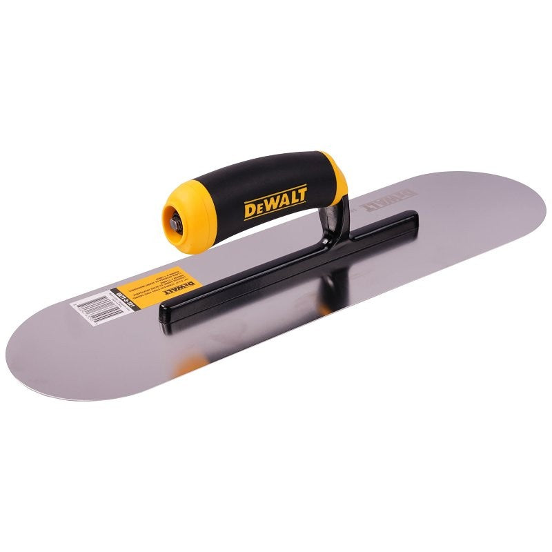 DEWALT DXTT-3-721 Pool Trowel, 16 in L Blade, Stainless Steel Blade, Ergonomic, Soft Grip Handle, Plastic Handle
