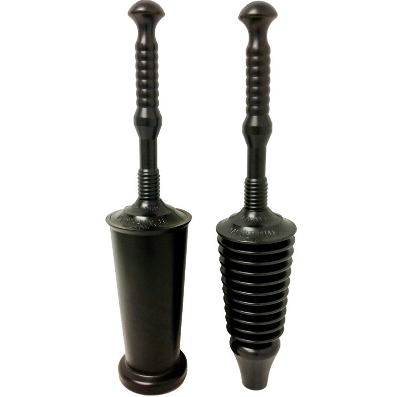 Gt Water Products MP1600-TB Toilet Plunger, Black