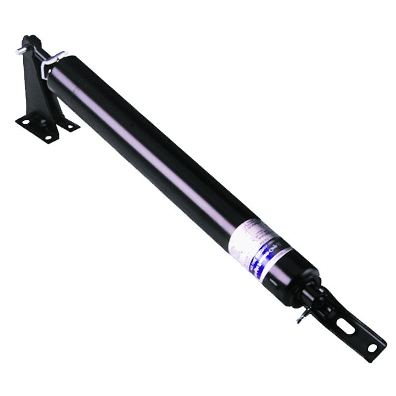 Wright Products V1020BL Pneumatic Door Closer, Black, 90 deg Opening, Includes: Mounting Hardware