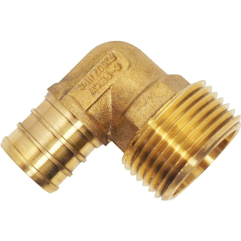 Apollo APXME34 Pipe Elbow, 3/4 in, MNPT, 200 psi Pressure