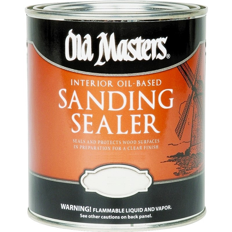 Old Masters 45001 Sanding Sealer, Clear, Liquid, 1 gal, Can (Pack of 2)