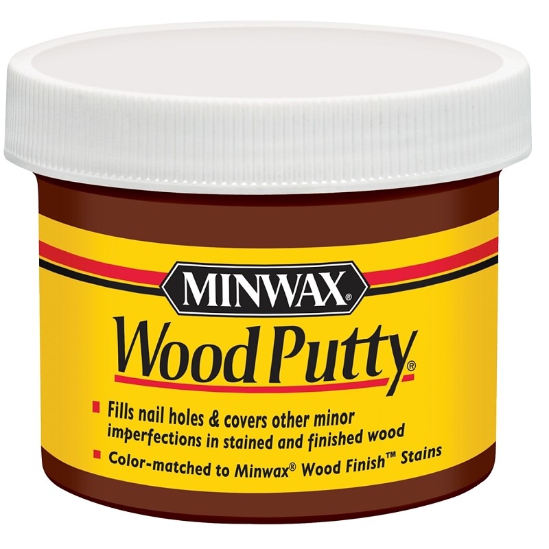 Minwax 13613000 Wood Putty, Liquid, Red Mahogany, 3.75 oz Jar