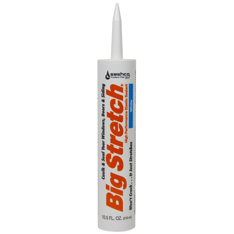 Sashco 10016 Caulk, White,-30 to 250 deg F, 10.5 oz, Cartridge (Pack of 12)