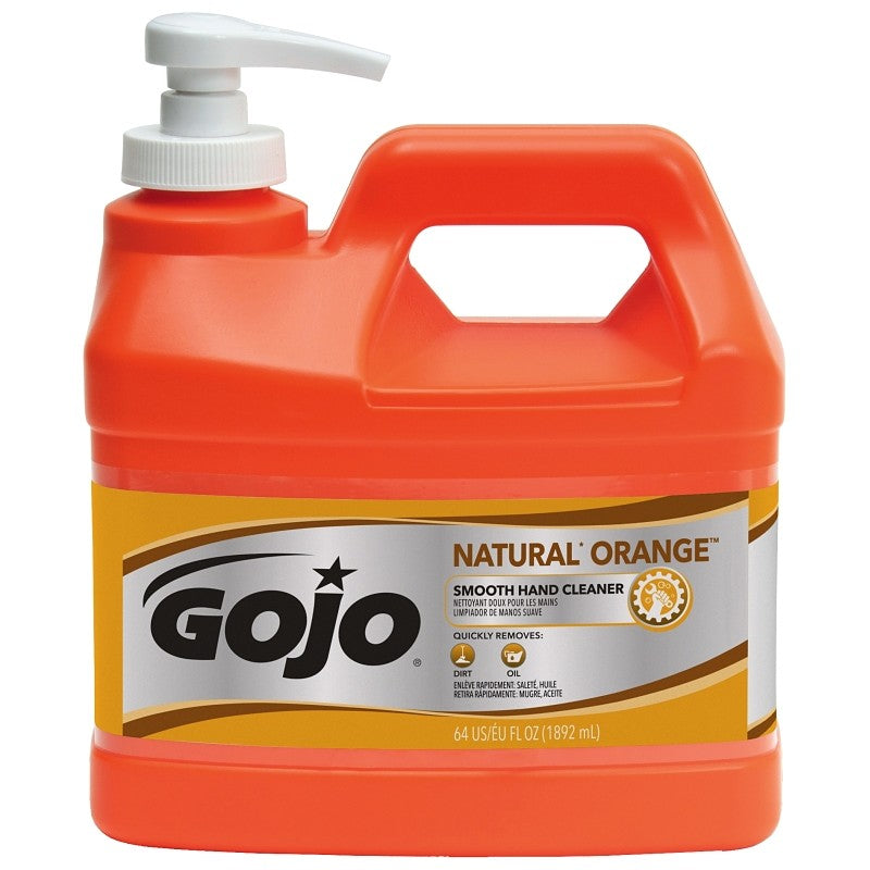Gojo 0948-04 Hand Cleaner, Liquid, Citrus, 0.5 gal (Pack of 4)