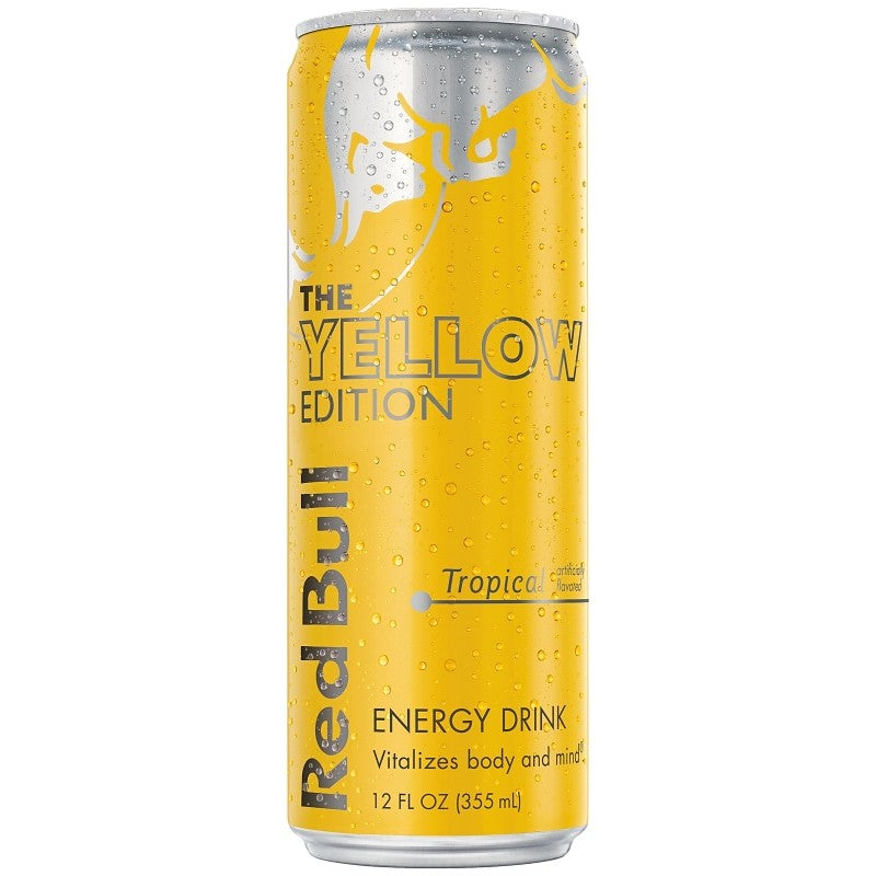 Red Bull 611269113570 Energy Drink, Tropical Punch Flavor, 12 oz Can (Pack of 24)