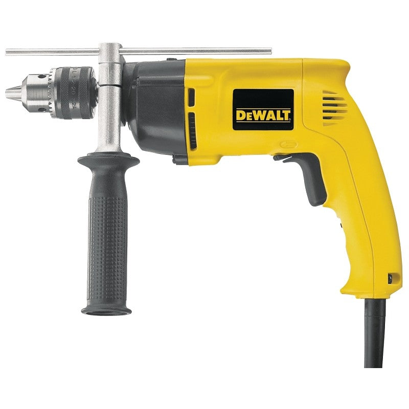 DEWALT DW511 Hammer Drill, 8.5 A, Keyed Chuck, 1/2 in Chuck, 0 to 2700 rpm Speed