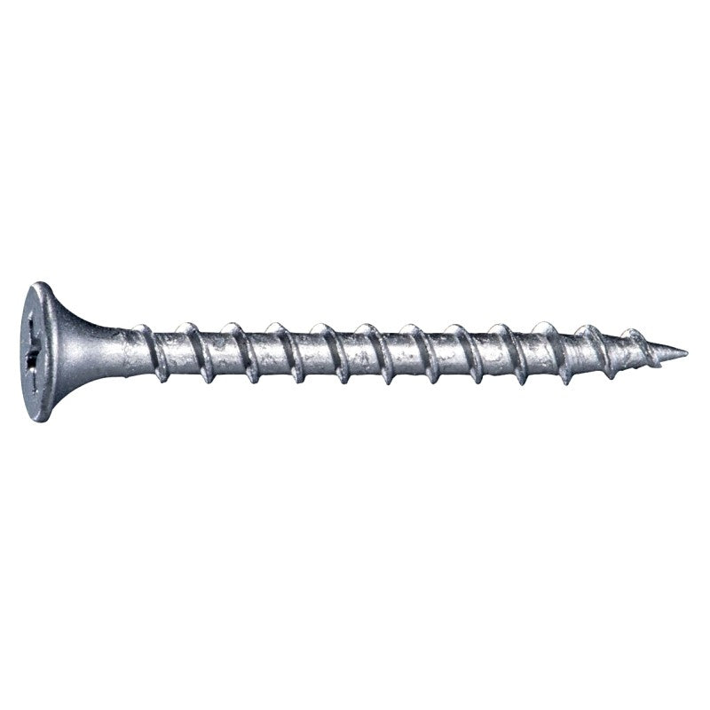 Midwest Fastener 10516 Deck Screw, 6 in Thread, 1-5/8 in L, Coarse Thread, Bugle Head, Phillips Drive, Dacrotized, 1 PK