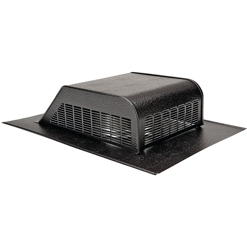 Lomanco LomanCool 730B Static Roof Vent, 12-3/16 in OAW, 30 sq-in Net Free Ventilating Area, Aluminum, Black (Pack of 6)