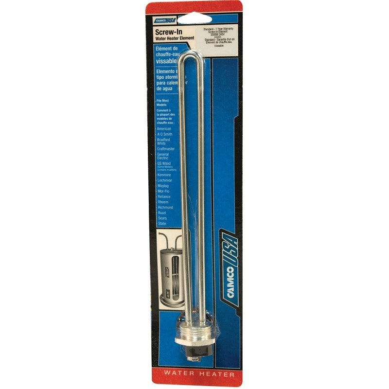 Camco USA 02263 Water Heater Element Screw, 240 V, 3000 W, Copper