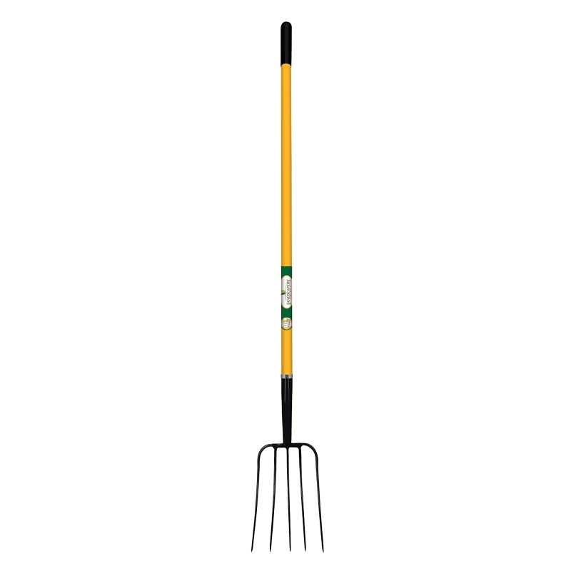 Landscapers Select BPJ-5F-OR Fork Manure Fiberglass 5 Tine, 54 in