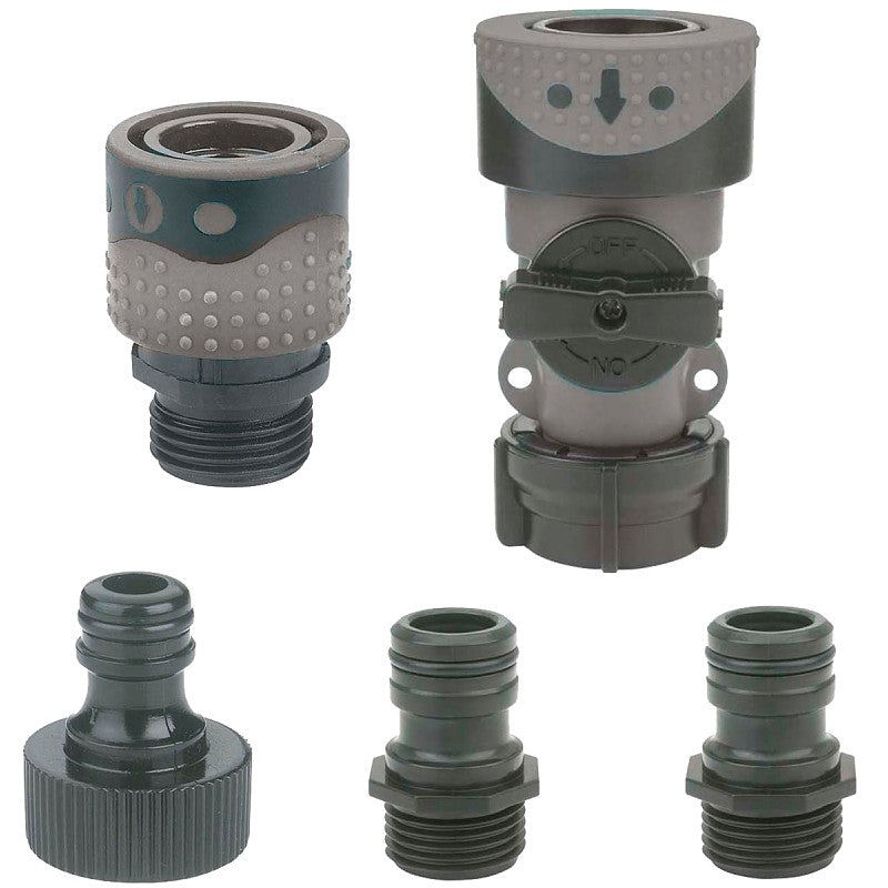 Gilmour 829404-1002 Quick-Connector Set, Polymer