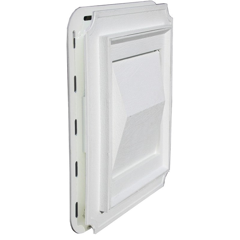 Builder's Best 111716 Vent Hood Faceplate, Plastic, White, Woodgrain