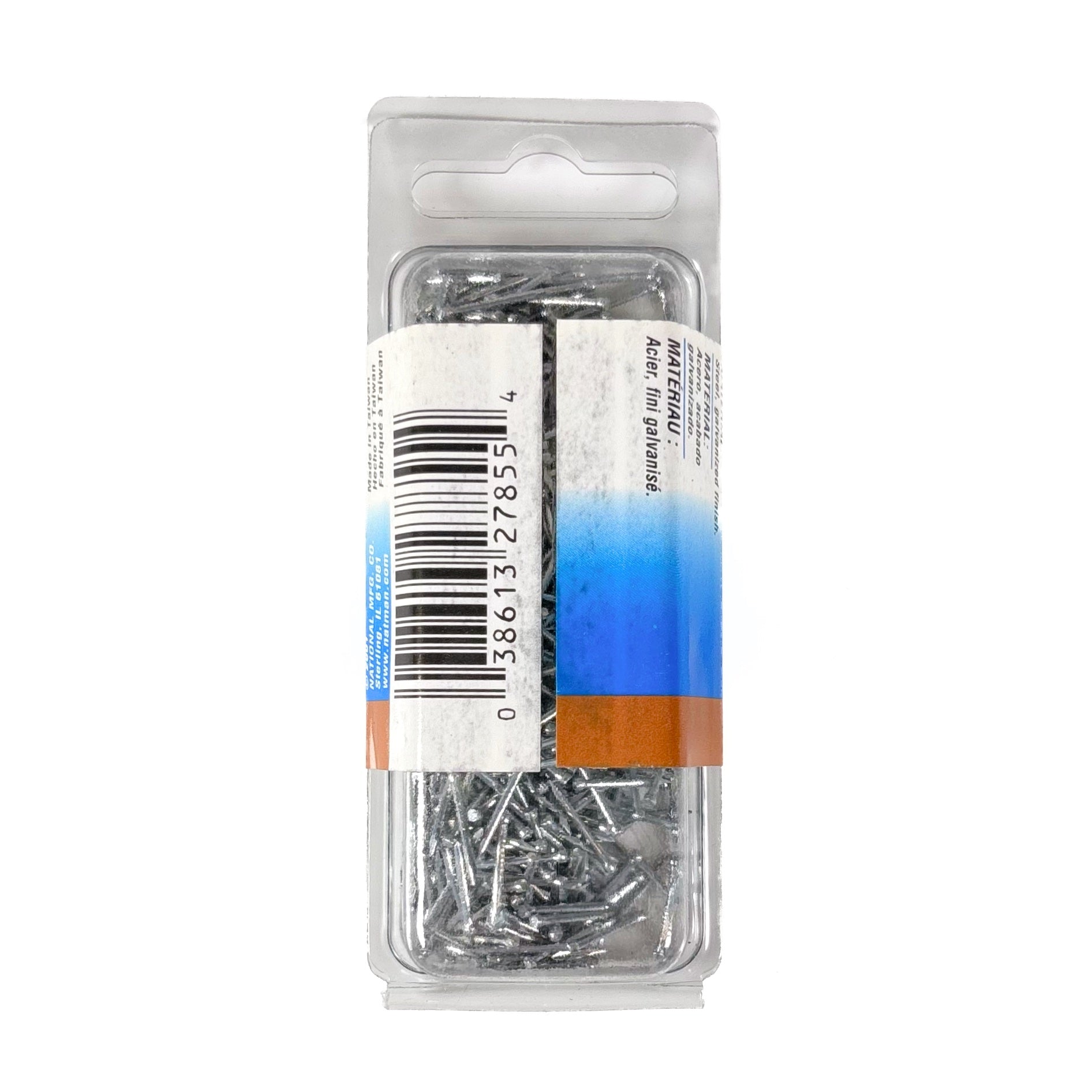 Wire Brads 19 Gauge By 1/2 Inch Galvanized Finish (POS)