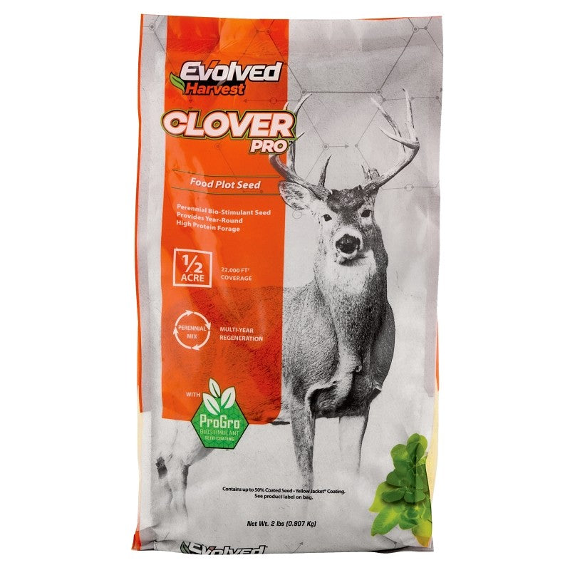 Evolved Clover Pro EVO81000 Food Plot Seed, 2 lb