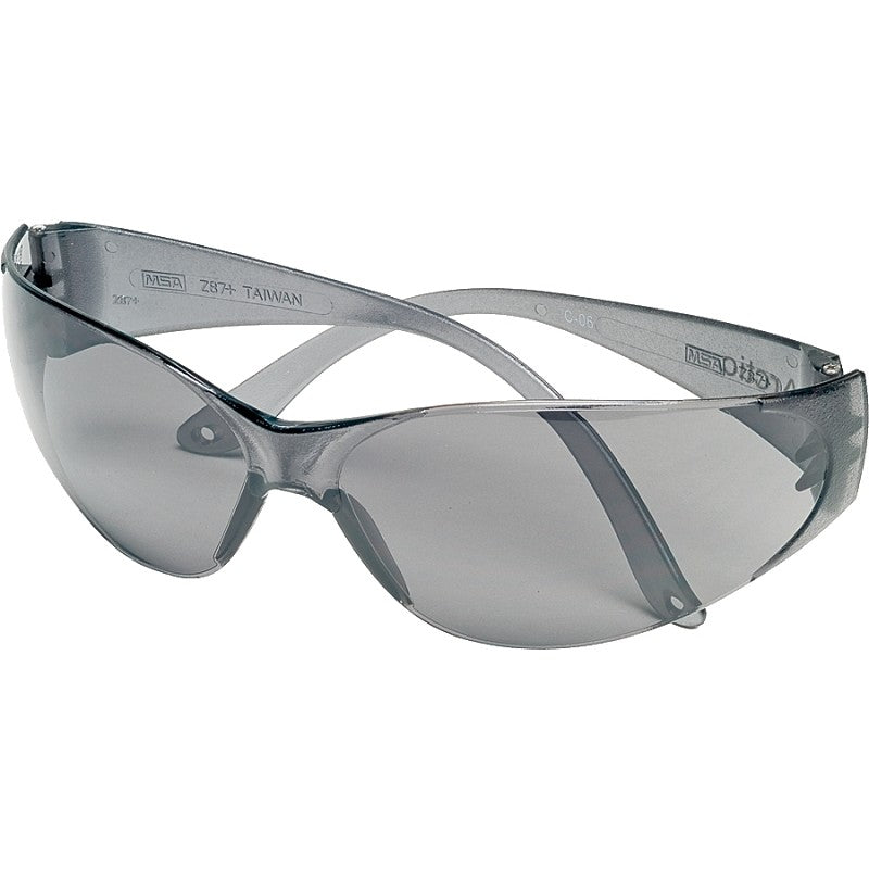 MSA 697515 Safety Glasses, Anti-Scratch Lens, Polycarbonate Lens, Wraparound Frame