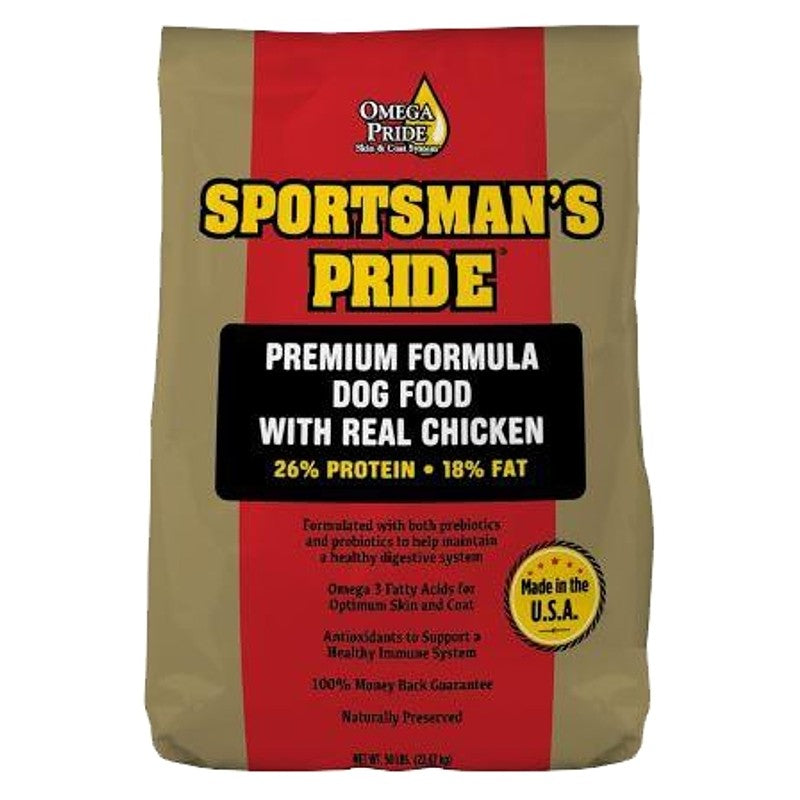 Sportsman's Pride 10320 Dog Food, Chicken Flavor, 40 lb Bag