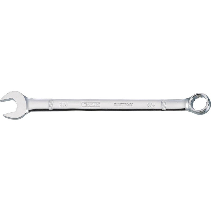 DEWALT DWMT72199OSP Combination Wrench, 15/32 in Thick Open End, 1-5/32 in W Open End, SAE, 3/4 in Head, 9-11/16 in L