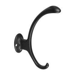 Decorative Curve Heavy Duty Coat And Hat Hook Oil Rubbed Bronze (POS)