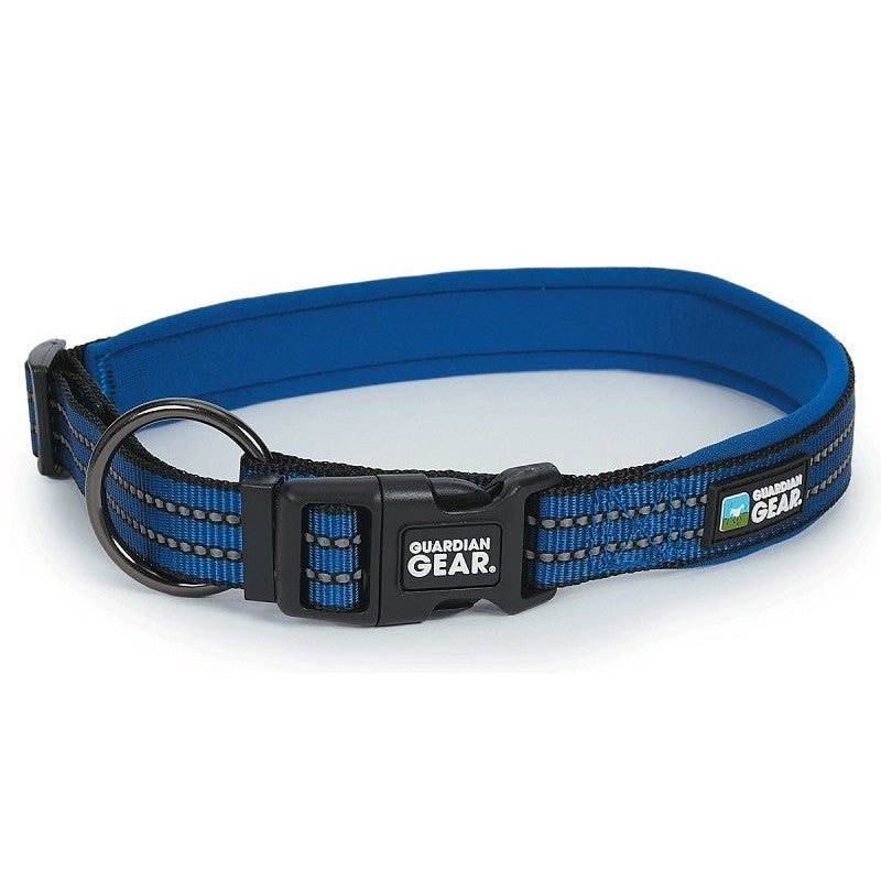 Guardian Gear ZA0006 12 19 Dog Collar, O-Ring Link, 12 to 19 in L Collar, Nylon, Royal Blue