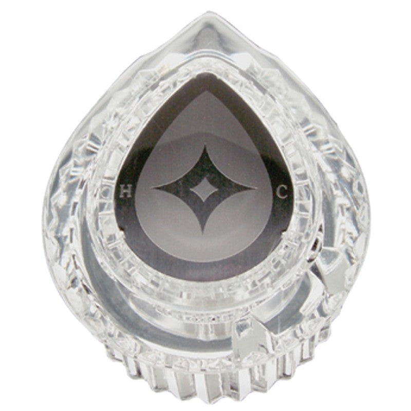 Danco 10302 Faucet Handle, Acrylic, For: Moen Posi Temp Single Handle Tub/Shower Faucets