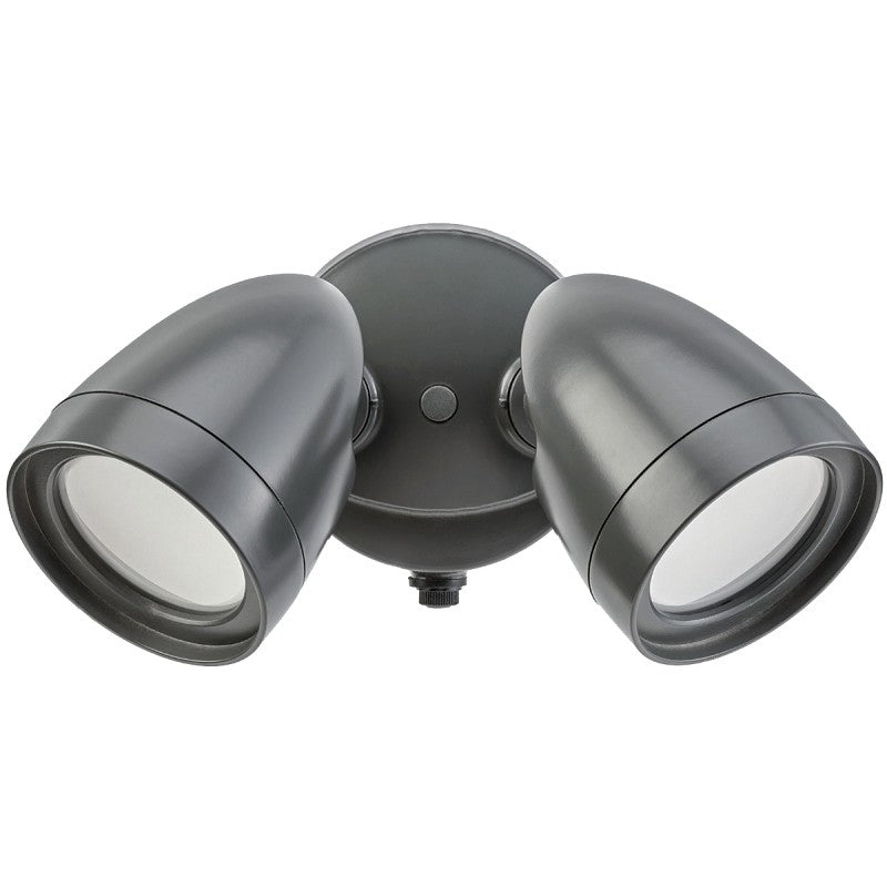 ETI 51401142 Security Light, 6.89 in L x 4.53 in W x 5.51 in H Dimensions, 1200 Lumens, 120 V, 20 W, 2-Lamp, LED Lamp