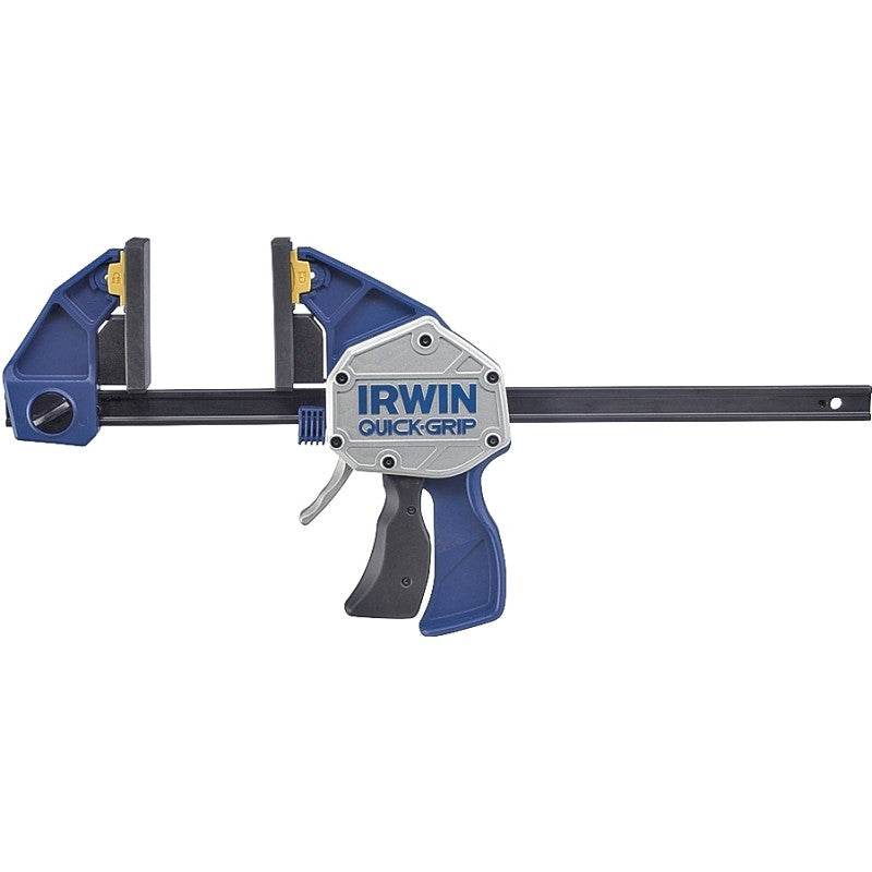 Irwin QUICK-GRIP 1964711/2021406N Bar Clamp/Spreader, 600 lb, 6 in Max Opening Size, 3-5/8 in D Throat