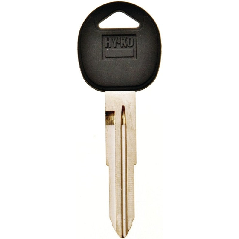 Hy-Ko 12005HY12 Automotive Key Blank, Brass/Plastic, Nickel, For: Hyundai Vehicle Locks, HY12 Key Number