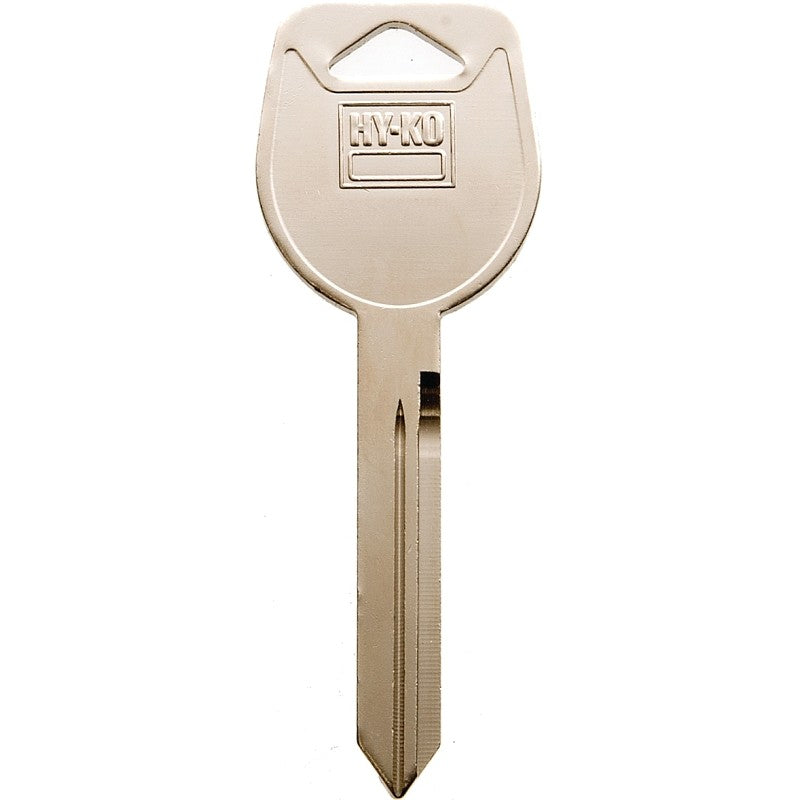 Hy-Ko 11010MIT6 Automotive Key Blank, Brass, Nickel, For: Mitsubishi Vehicle Locks, MIT6 Key Number (Pack of 10)