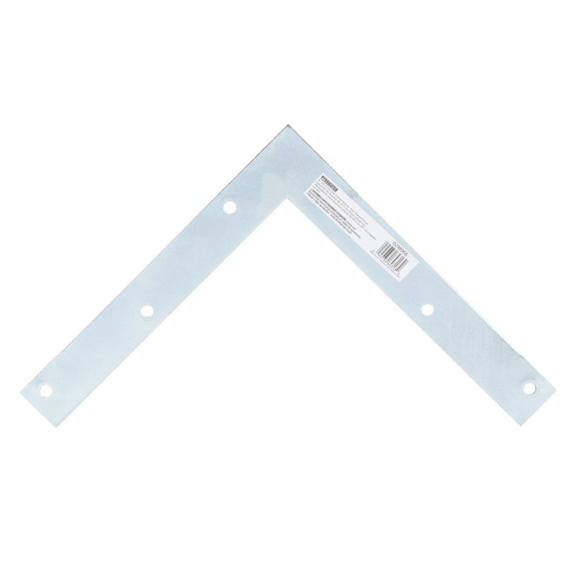 ProSource FC-Z08-01PS Corner Brace, 8 in L, 8 in W, 1 in H, Steel, Zinc-Plated, 2 mm Thick Material (Pack of 5)