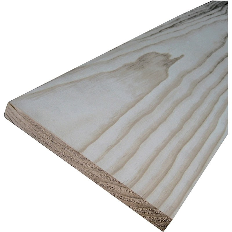 ALEXANDRIA Moulding 0Q1X8-20048C Sanded Common Board, 4 ft L Nominal, 8 in W Nominal, 1 in Thick Nominal