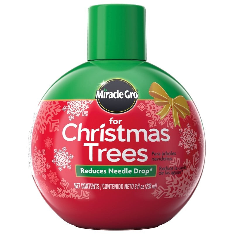 Miracle-Gro 101660 Christmas Tree Food, 8 oz, Liquid (Pack of 12)