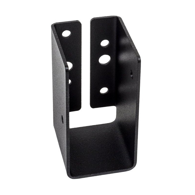 Simpson Strong-Tie APLH APLH24 Joist Hanger, 3-5/16 in H, 1-7/8 in D, 1-9/16 in W, 2 x 4 in, Steel, Black, ZMAX (Pack of 12)