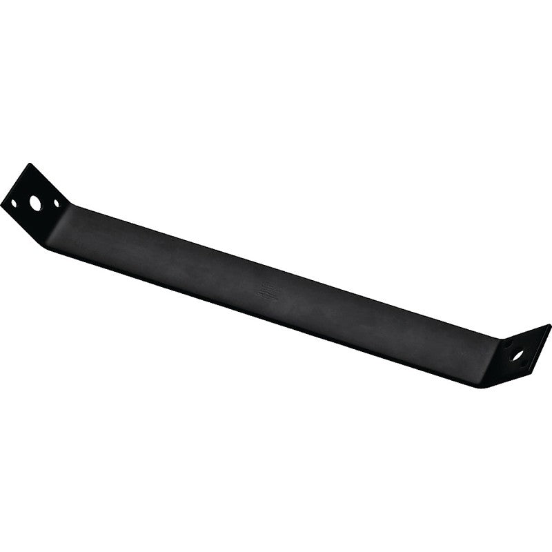 National Hardware N351-474 Strap Brace, 13.3 in L, 1-1/2 in W, 1/8 in Gauge, Low Carbon Steel, Powder-Coated