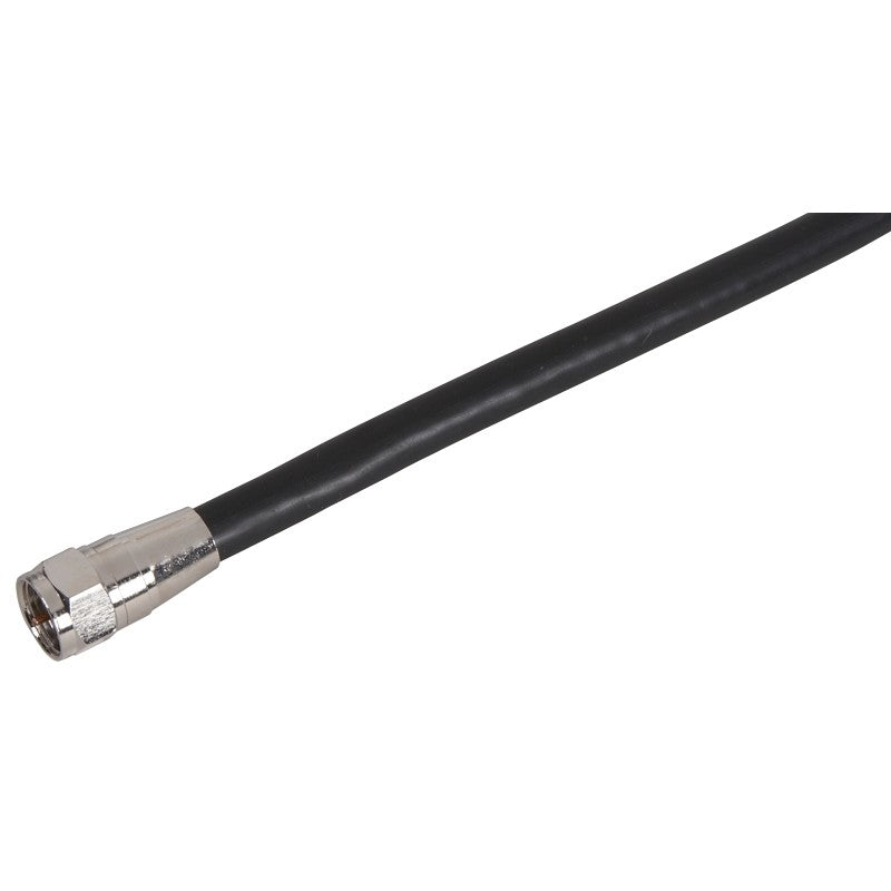 Zenith VG100606B RG6 Coaxial Cable, F-Type, F-Type, 6 ft L