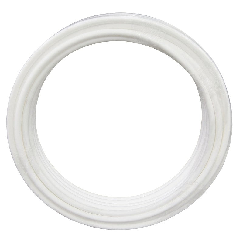 Apollo APPW2534 Pipe Tubing, 3/4 in, Polyethylene, White, 25 ft L