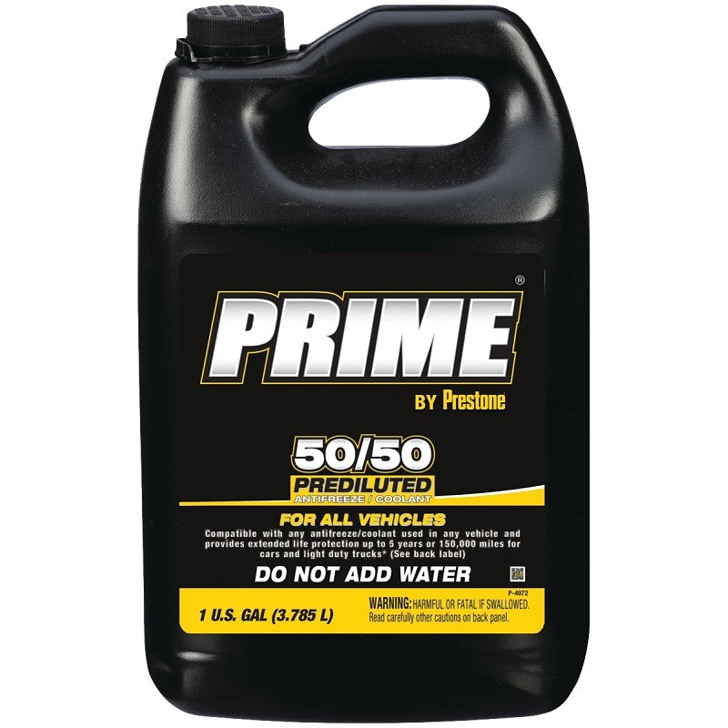 Prestone AF3100 Coolant, 1 gal, Yellow (Pack of 6)